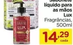 Oferta de Lux - Sapomente Líquido Para As Mãos por R$14,29 em Carrefour