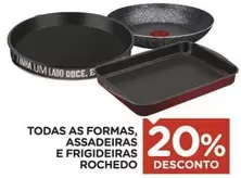 Oferta de Rochedo - Todas As Formas, Assadeiras E Frigideiras em Carrefour