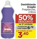 Oferta de Dragão - Desinfetante por R$6,79 em Carrefour