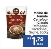 Oferta de Carrefour - Molho De Tomate Classic por R$1,79 em Carrefour