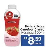 Oferta de Carrefour - Bebida Láctea Classic por R$8,59 em Carrefour