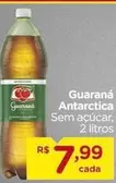 Oferta de Guaraná Antarctica -  Sem Açúcar por R$7,99 em Carrefour