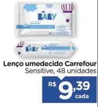 Oferta de Carrefour - Lenço Umedecido por R$9,39 em Carrefour