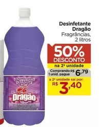 Oferta de Dragão - Desinfetante por R$6,79 em Carrefour