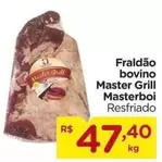 Oferta de Masterboi - Fraldão Bovino Master Grill por R$47,4 em Carrefour