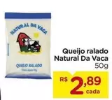 Oferta de Natural Da Vaca - Queijo Ralado por R$2,89 em Carrefour