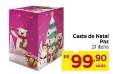 Oferta de De   - Cesta De Natal por R$99,9 em Carrefour