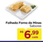 Oferta de De minas - Folhado Forno De Minas por R$6,99 em Carrefour