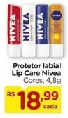 Oferta de Nivea - Protetor Labial Lip Care por R$18,99 em Carrefour