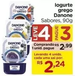 Oferta de Danone - Iogurte Grego por R$2,99 em Carrefour