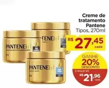 Oferta de Pantene - Creme De Tratamento por R$27,45 em Carrefour