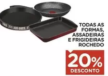 Oferta de Rochedo - Todas As Formas, Assadeiras E Frigideiras em Carrefour