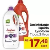 Oferta de Lysoform - Desinfetante líquido por R$17,48 em Carrefour