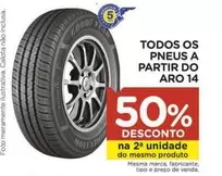 Oferta de Aro - Todos Os Pneus A Partir Do  14 em Carrefour