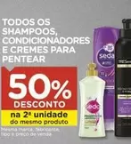 Oferta de Seda - Todos Os Shampoos, Condicionadores E Cremes Para Pentear em Carrefour