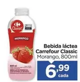 Oferta de Carrefour - Bebida Láctea Classic por R$6,99 em Carrefour