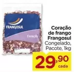 Oferta de Frangosul - Coração De Frango por R$29,9 em Carrefour