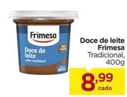 Oferta de Frimesa - Doce De Leite por R$8,99 em Carrefour