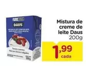 Oferta de Mistura de creme de leite por R$1,99 em Carrefour