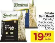 Oferta de Bem Brasil - Batata por R$19,99 em Carrefour