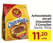 Oferta de 3 Corações - Achocolatado Em Pó Chocolatto por R$11,2 em Carrefour