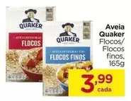 Oferta de Quaker - Aveia por R$3,99 em Carrefour