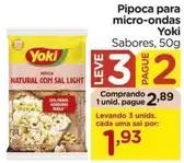 Oferta de Yoki - Pipoca Para Micro-ondas por R$2,89 em Carrefour