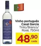 Oferta de Casal Garcia - Vinho Português por R$48,9 em Carrefour