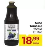 Oferta de Suco Tomasi E Tomio por R$18,99 em Carrefour