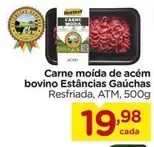 Oferta de Bovino - Carne Moída De Acém Bovino por R$19,98 em Carrefour