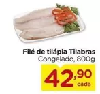 Oferta de De   - Filé De Tilápia Tilabras por R$42,9 em Carrefour