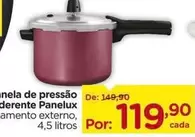 Oferta de Panelux - Panela De Pressão por R$119,9 em Carrefour