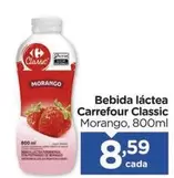 Oferta de Carrefour - Bebida Láctea Classic por R$8,59 em Carrefour