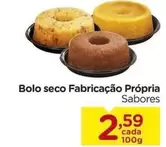 Oferta de Sabores - Bolo Seco por R$2,59 em Carrefour