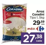 Oferta de Coradini - Arroz por R$29,59 em Carrefour