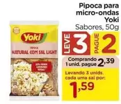 Oferta de Yoki - Pipoca Para Micro-ondas por R$2,39 em Carrefour