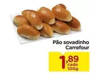 Oferta de Carrefour - Pão sovadinho por R$1,89 em Carrefour