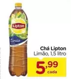 Oferta de Lipton - Chá por R$5,99 em Carrefour