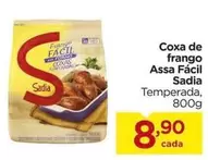 Oferta de Sadia - Coxa De Frango Assa Fácil por R$8,9 em Carrefour