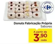 Oferta de Sabores - Donuts Fabricação Própria por R$3,9 em Carrefour