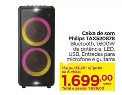 Oferta de Philips - Caixa De Som por R$1699 em Carrefour