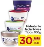 Oferta de Nivea - Hidratante Facial por R$30,99 em Carrefour