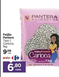 Oferta de Pantera - Feijão por R$9,09 em Carrefour