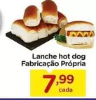 Oferta de Lanche - Lanche hot dog por R$7,99 em Carrefour