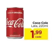 Oferta de Coca-Cola - Lata por R$1,99 em Carrefour