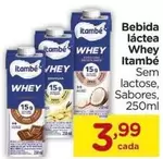 Oferta de Sabores - Bebida Láctea por R$3,99 em Carrefour