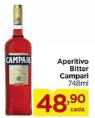 Oferta de Campari - Aperitivo Bitter por R$48,9 em Carrefour