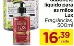 Oferta de Lux - Sapomente Líquido Para As Mãos por R$16,39 em Carrefour