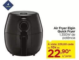 Oferta de Elgin - Air Fryer  Quick Fryer por R$229 em Carrefour