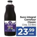 Oferta de Carrefour - Suco Integral Classic por R$23,99 em Carrefour